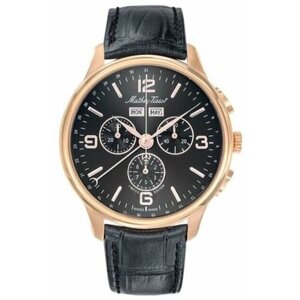 Наручные часы Mathey-Tissot Швейцарские наручные часы Mathey-Tissot H1886CHPSN с хронографом, черный