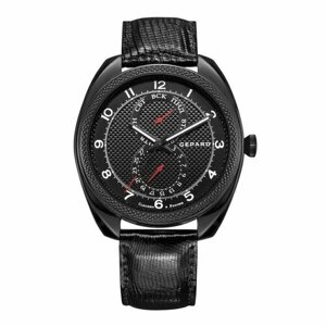 Наручные часы Mikhail Moskvin Gepard Часы наручные кварцевые мужские Gepard, модель 1263B11L1, черный