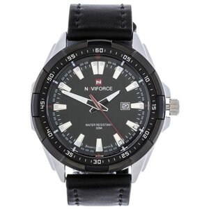 Наручные часы Naviforce Часы мужские Naviforce/Навифорс NF9056, водонепроницаемые, черный
