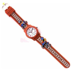Наручные часы OMAX, кварцевые, корпус пластик, ремешок силикон, коричневый