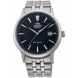 Наручные часы ORIENT Часы механические Orient Sporty RA-AC0E04L10B с гарантией, черный, серебряный