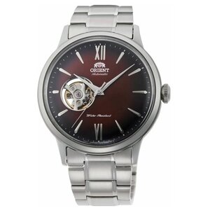 Наручные часы ORIENT Orient Мужские наручные часы Orient RA-AG0027Y10B, бордовый, серебряный