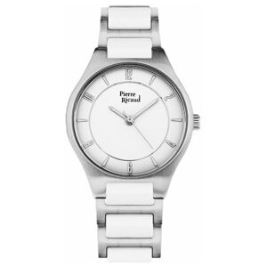 Наручные часы Pierre Ricaud Часы PIERRE RICAUD P91064. C153Q женские, белый