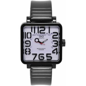 Наручные часы Q&Q Часы японские наручные детские кварцевые на ремне Q&Q VR06J002Y, черный