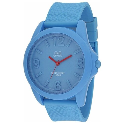 Наручные часы Q&Q VR42 J015, мультиколор, голубой