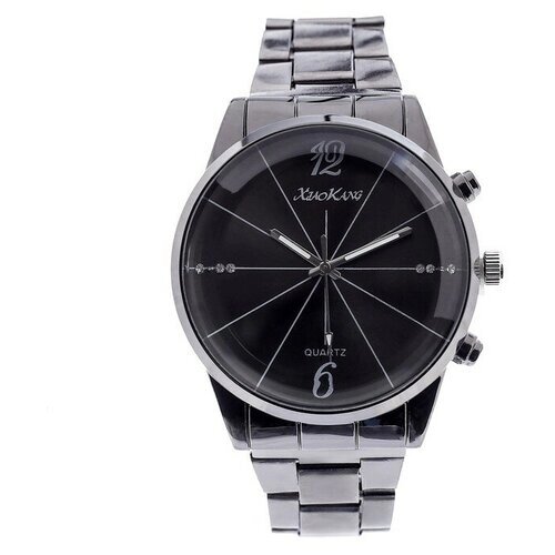 Наручные часы Радуга FlashMe Часы наручные мужские "Уитмен", ремешок 17 см, d-4.5 см