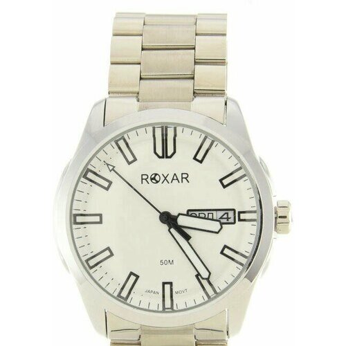 Наручные часы Roxar Часы ROXAR GM700SBSB, серебряный