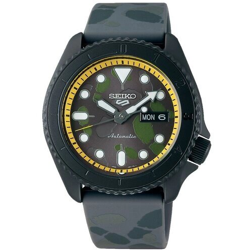 Наручные часы SEIKO 5 Sports Seiko SRPH69K1, черный