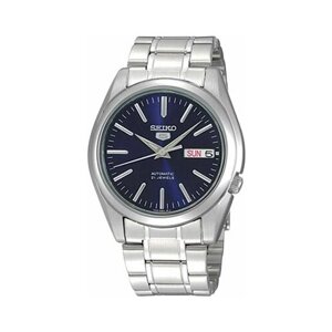Наручные часы SEIKO SEIKO 5 Мужские SNKL43K1, синий, серебряный