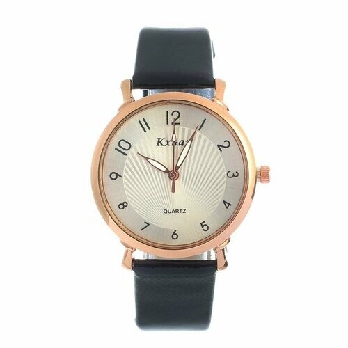 Наручные часы Сима-ленд Часы наручные женские Kxuan, d=3.8 см, ремешок экокожа 23.5 см, серый