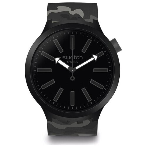 Наручные часы swatch Swatch BBNYTE PAY! SO27B106-5300, черный