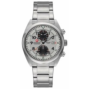 Наручные часы Swiss Military Hanowa 06-5227.04.009, серый, серебряный