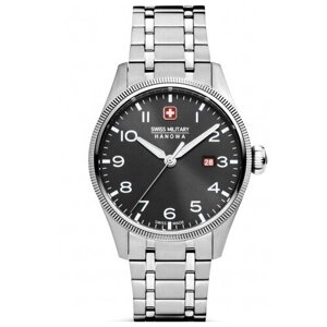 Наручные часы Swiss Military Hanowa Наручные часы Swiss Military Hanowa SMWGH0000801, черный, серебряный