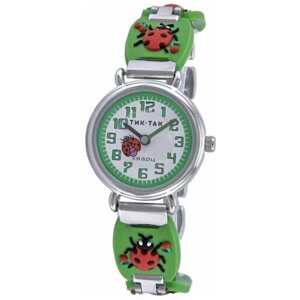 Наручные часы Тик-Так, зеленый