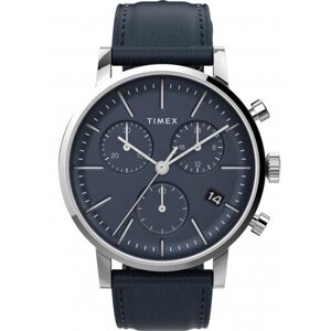 Наручные часы TIMEX Наручные часы Timex TW2V36800, синий, серебряный