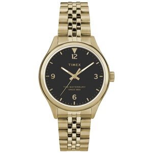 Наручные часы TIMEX Waterbury TW2R69300, черный, желтый