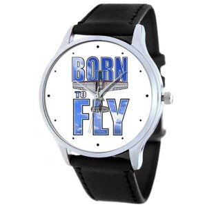Наручные часы TINA BOLOTINA Born to Fly Standart, черный