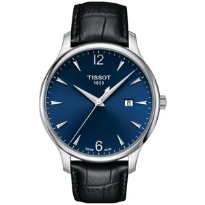 Наручные часы TISSOT Часы Tissot Tradition T063.610.16.047.00, синий