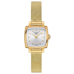 Наручные часы TISSOT Наручные часы Tissot Lovely Square T058.109.33.031.00, желтый, серебряный