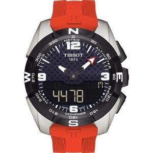 Наручные часы TISSOT Наручные часы Tissot T091.420.47.057.00, черный, синий