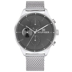 Наручные часы TOMMY HILFIGER Chase Мужские наручные часы Tommy Hilfiger 1791484, серебряный, серый