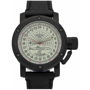 Наручные часы ТРИУМФ Часы 941 / Акула (Typhoon) механические с автоподзаводом (сапфировое стекло) 101.1147.01, белый