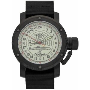 Наручные часы ТРИУМФ Часы 941 / Акула (Typhoon) механические с автоподзаводом (сапфировое стекло) 101.1147.22, белый