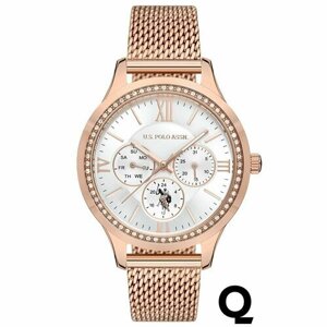Наручные часы U. S. POLO ASSN. часы наручные женские U. S. POLO ASSN. USPA2022-01, 37 мм, розовый