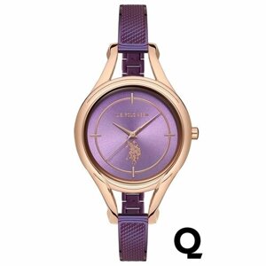 Наручные часы U. S. POLO ASSN. часы наручные женские U. S. POLO ASSN. USPA2026-05, 36 мм, розовый
