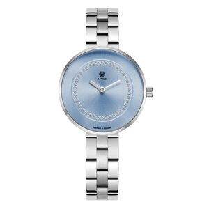 Наручные часы УЧЗ УЧЗ Spectr 3051В-3, голубой, серебряный