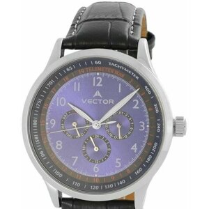 Наручные часы VECTOR Часы VECTOR VH8-016517 синий, серебряный