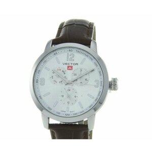 Наручные часы VECTOR Часы VECTOR VH8-019513 сталь, серебряный
