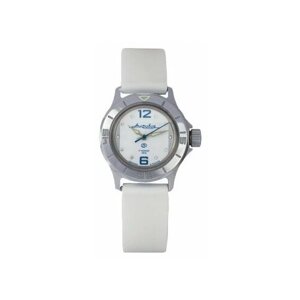 Наручные часы Восток Амфибия 051230, белый, серебряный