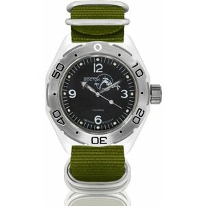 Наручные часы Восток Амфибия Наручные механические часы с автоподзаводом Восток Амфибия 670919 green, зеленый