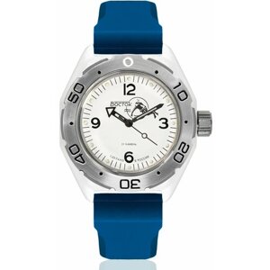 Наручные часы Восток Амфибия Наручные механические часы с автоподзаводом Восток Амфибия 670920 resin blue, синий