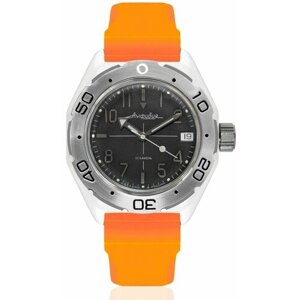 Наручные часы Восток Амфибия Наручные механические часы с автоподзаводом Восток Амфибия 670921 resin orange, оранжевый