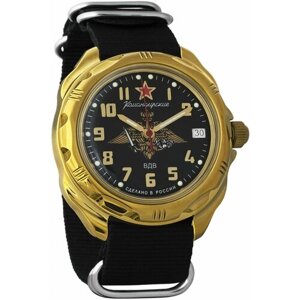 Наручные часы Восток Командирские Мужские наручные часы Восток Командирские 219630, золотой, черный