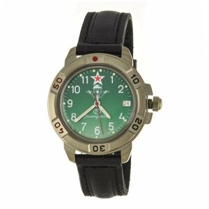 Наручные часы Восток Командирские Наручные часы Восток 436307, серый, зеленый