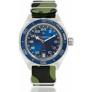 Наручные часы Восток Командирские Наручные механические часы с автоподзаводом Восток Командирские 650547 floragreen, зеленый
