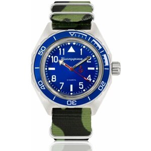 Наручные часы Восток Командирские Наручные механические часы с автоподзаводом Восток Командирские 650852 floragreen, зеленый