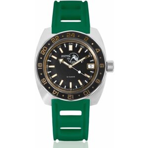 Наручные часы Восток Мужские наручные часы Восток Амфибия 17005Б, зеленый