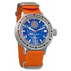Наручные часы Восток Мужские наручные часы Восток Амфибия 420374, оранжевый