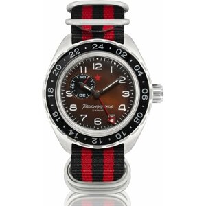 Наручные часы Восток Мужские наручные часы Восток Командирские 02017А, красный