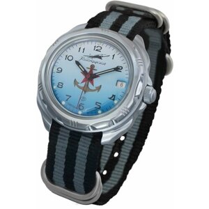 Наручные часы Восток Мужские наручные часы Восток Командирские 211084, серый, серебряный