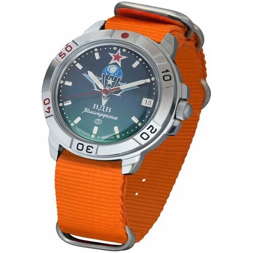 Наручные часы Восток Мужские наручные часы Восток Командирские 431021, оранжевый