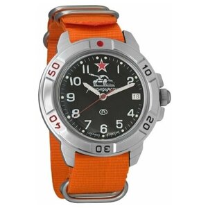 Наручные часы Восток Мужские наручные часы Восток Командирские 431306, оранжевый