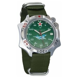 Наручные часы Восток Мужские наручные часы Восток Командирские 531124, зеленый