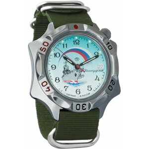Наручные часы Восток Мужские наручные часы Восток Командирские 536300, зеленый