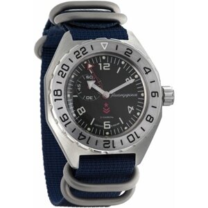 Наручные часы Восток Мужские наручные часы Восток Командирские 650539, синий