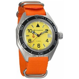 Наручные часы Восток Мужские наручные часы Восток Командирские 650855, оранжевый